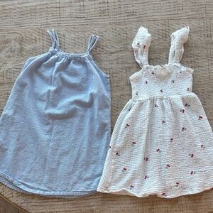 H&M Kids Casual Dresses - Blue and White